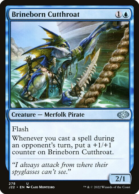 Brineborn Cutthroat (Jumpstart 2022 #278)