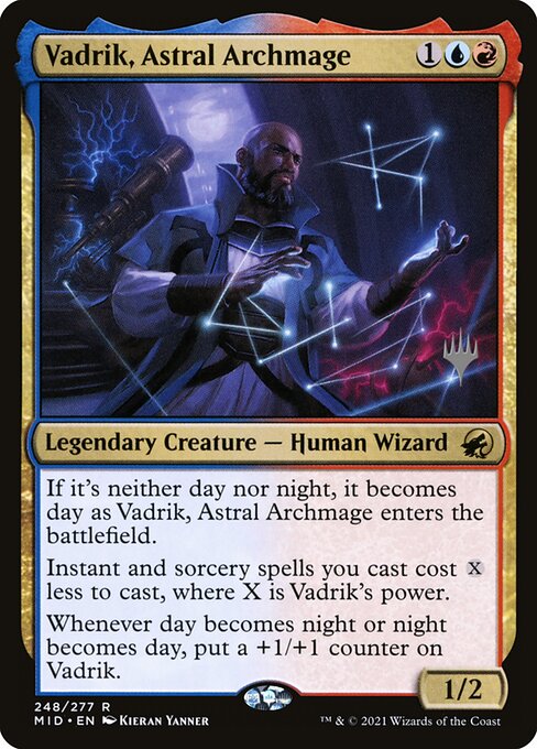 Vadrik, Astral Archmage (Innistrad: Midnight Hunt Promos #248p)