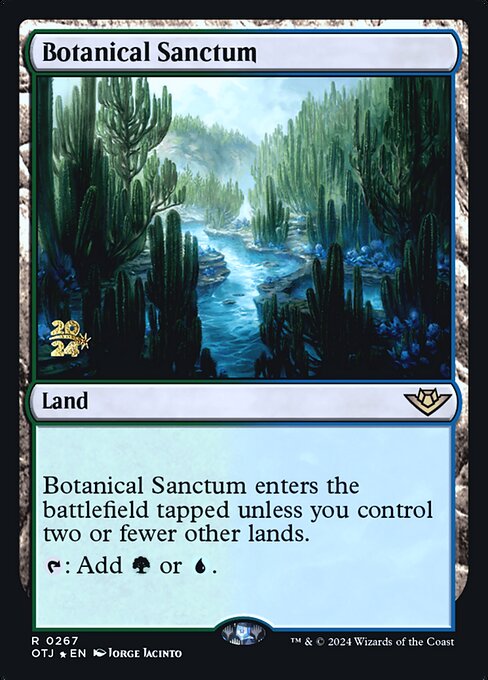 Botanical Sanctum (Outlaws of Thunder Junction Promos #267s)