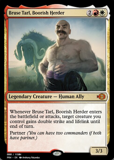 Bruse Tarl, Boorish Herder (Magic Online Promos #86156)