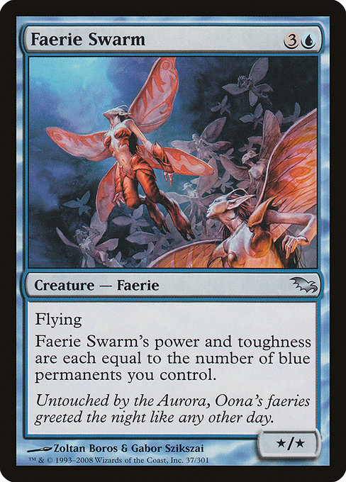 Faerie Swarm (Shadowmoor #37)