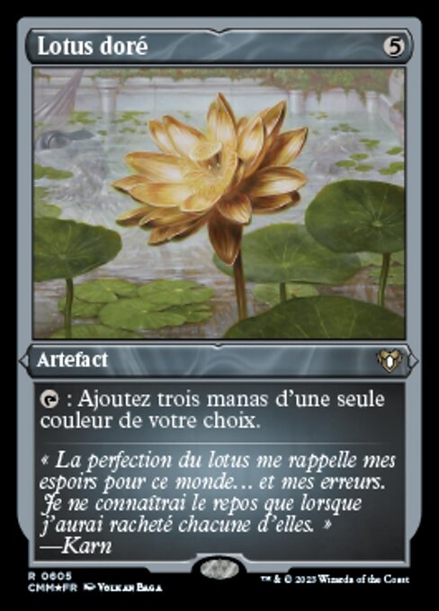 Gilded Lotus (Commander Masters #605)