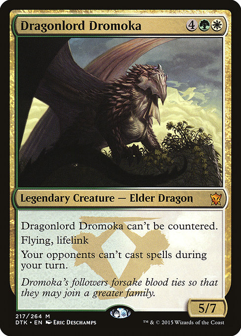 Dragonlord Dromoka card image