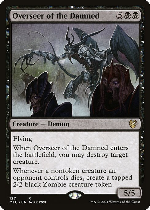 Overseer of the Damned (Midnight Hunt Commander #127)