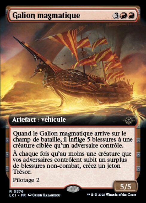Magmatic Galleon (The Lost Caverns of Ixalan #376)