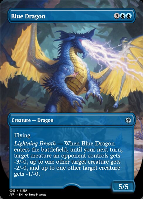 Blue Dragon (Magic Online Promos #92686)