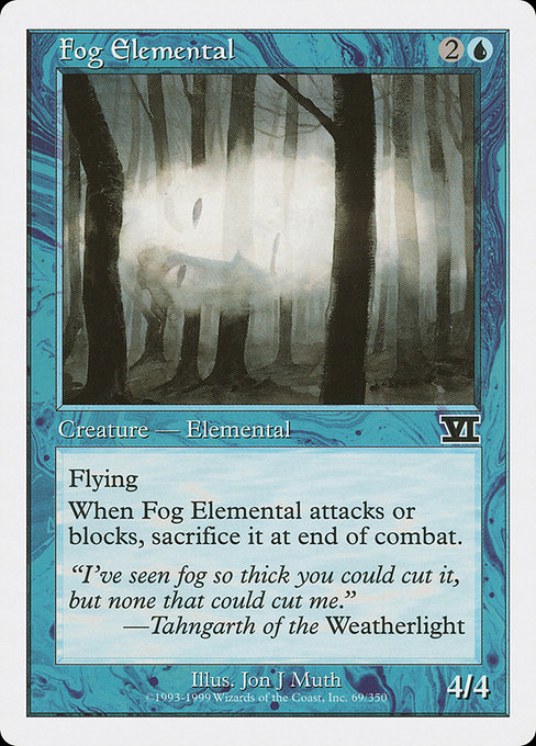 Fog Elemental (Classic Sixth Edition #69)