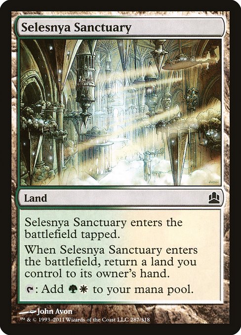 Selesnya Sanctuary (Commander 2011 #287)