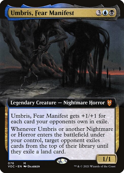 Umbris, Fear Manifest (Crimson Vow Commander #76)