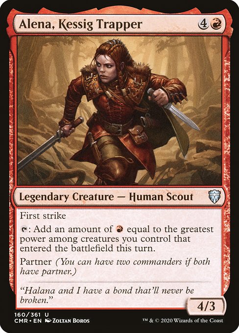 Alena, Kessig Trapper (Commander Legends #160)