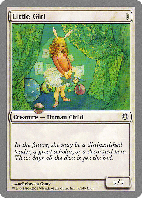 Little Girl card image