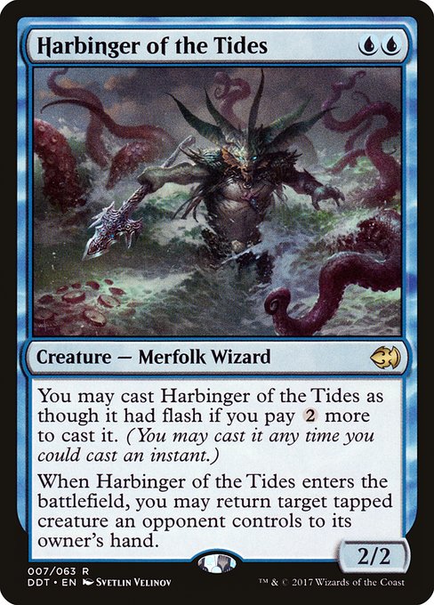 Harbinger of the Tides (Duel Decks: Merfolk vs. Goblins #7)