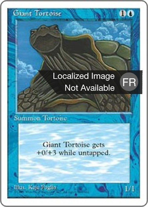 Giant Tortoise (Fourth Edition #76)