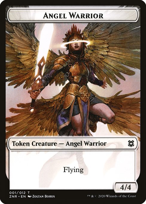Angel Warrior (Zendikar Rising Tokens #1)