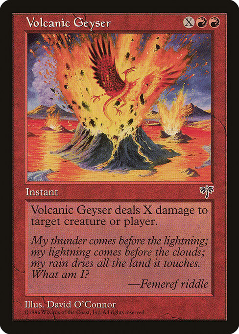 Volcanic Geyser (Mirage #202)