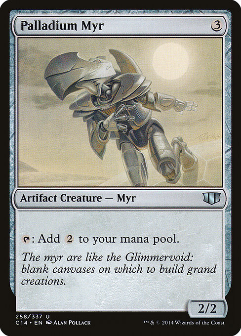 Palladium Myr (Commander 2014 #258)