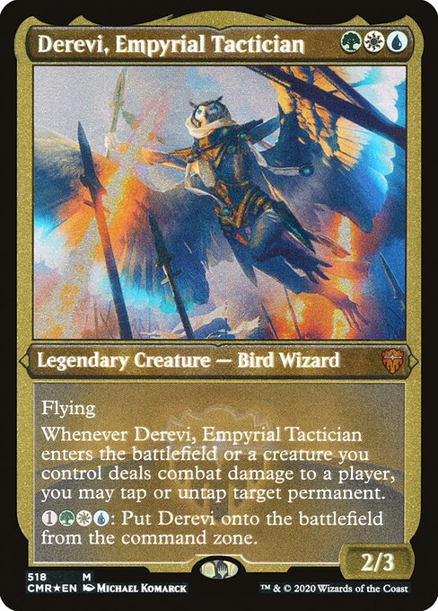 Derevi, Empyrial Tactician (Commander Legends #518)