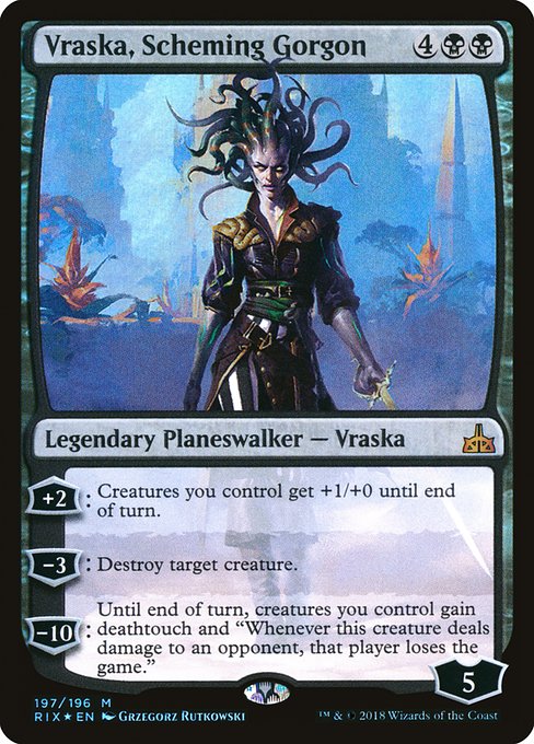 Vraska, Scheming Gorgon (rix) 197