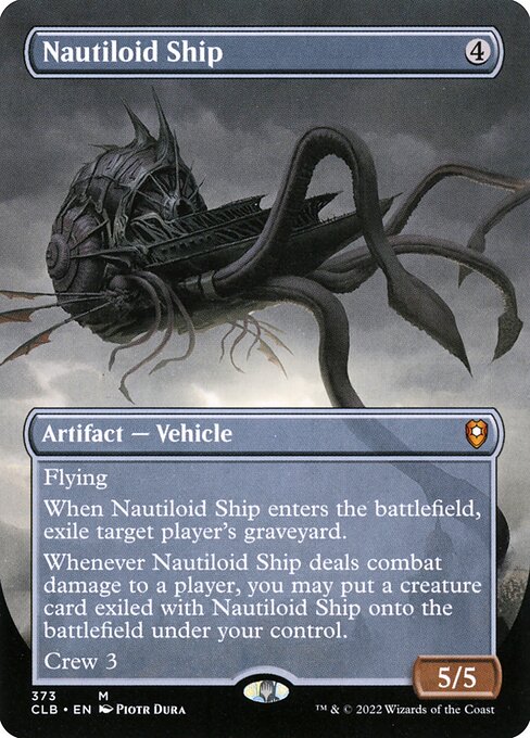 Nautiloid Ship (Commander Legends: Battle for Baldur's Gate #373)