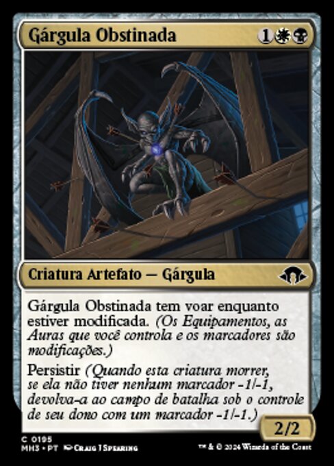 Obstinate Gargoyle (Modern Horizons 3 #195)