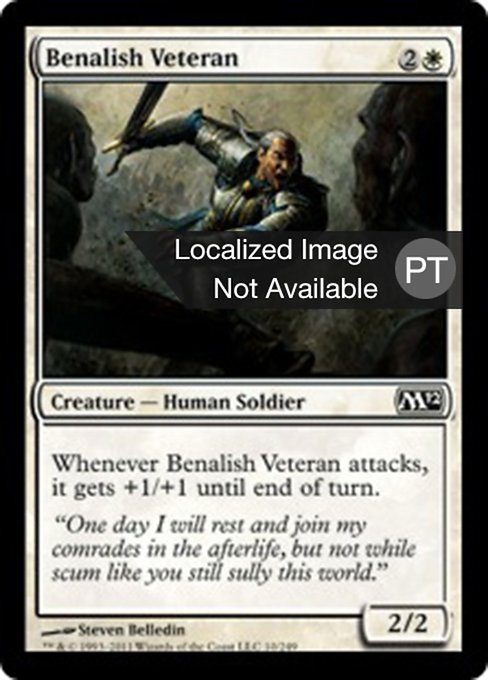 Benalish Veteran (Magic 2012 #10)