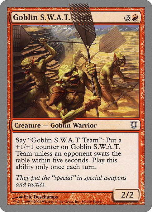 Goblin S.W.A.T. Team (Unhinged #80)