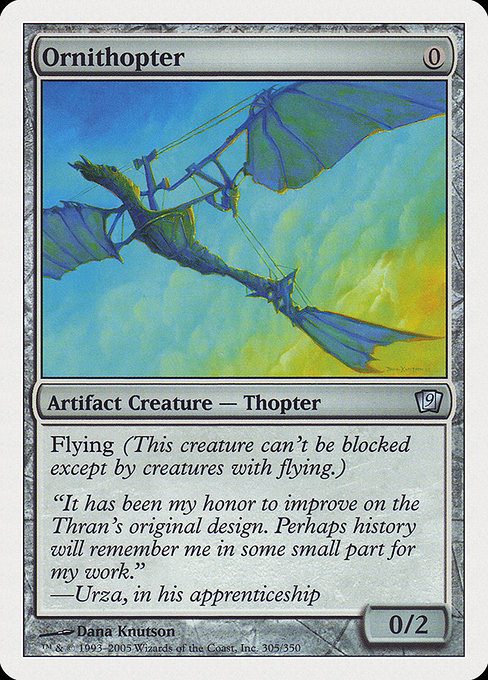 Ornithopter (9ed) 305
