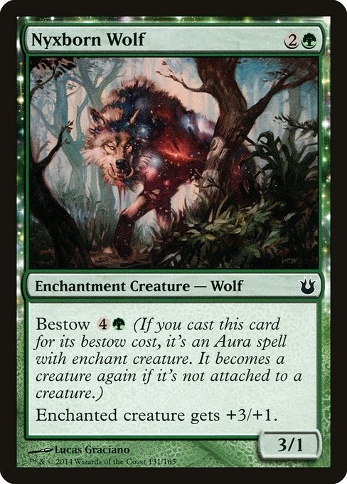 Nyxborn Wolf card image