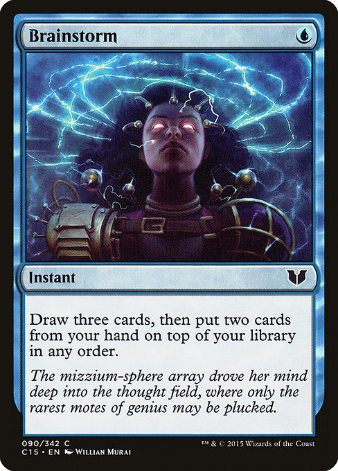 Brainstorm (Commander 2015 #90)