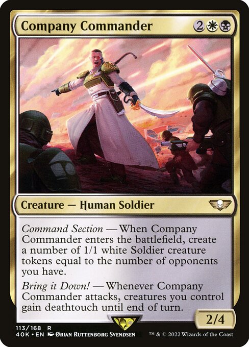 Company Commander card image