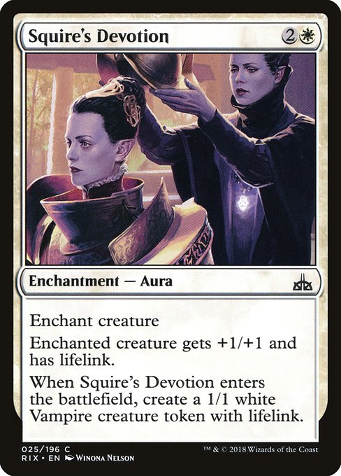 Squire's Devotion card image