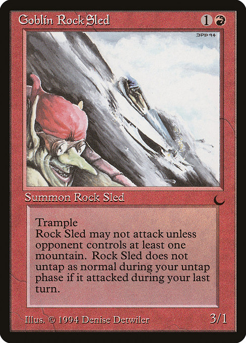 Goblin Rock Sled card image