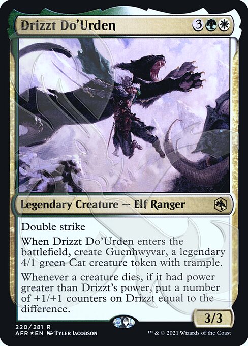 Drizzt Do'Urden (Adventures in the Forgotten Realms Promos #220a)