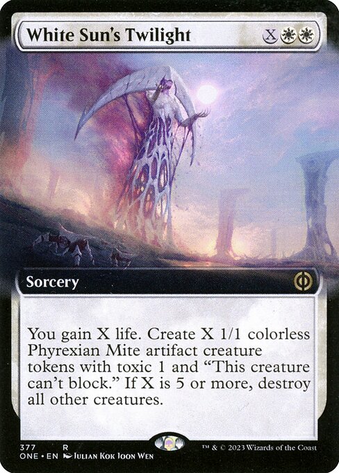 White Sun's Twilight (Phyrexia: All Will Be One #377)