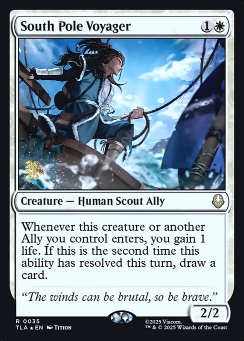South Pole Voyager magic the gathering card art