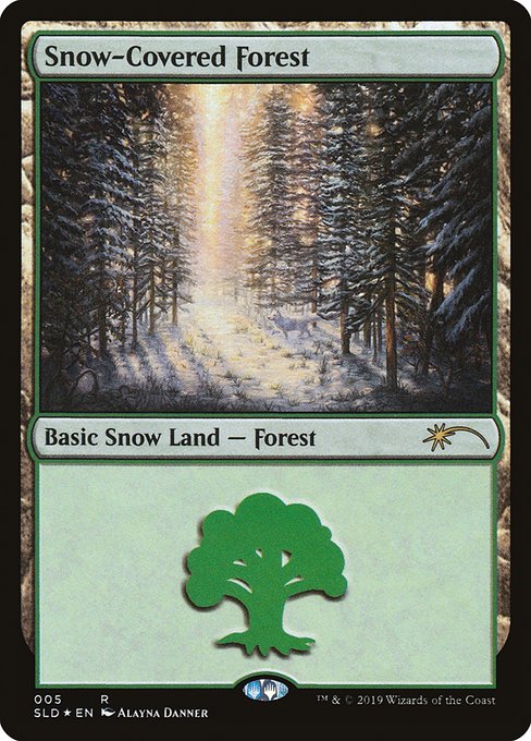 snow-covered unique:art · Scryfall Magic The Gathering Search