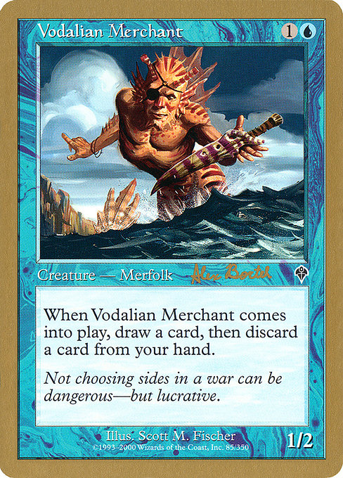 Vodalian Merchant (World Championship Decks 2001 #ab85)