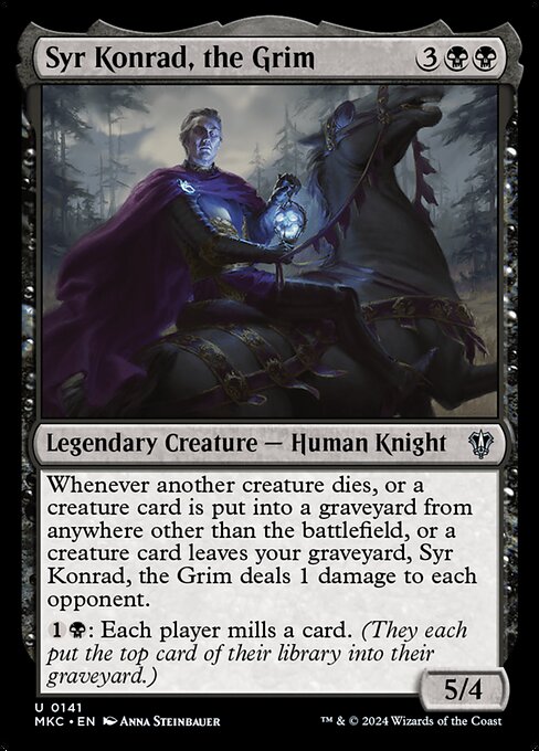 Syr Konrad, the Grim (mkc) 141