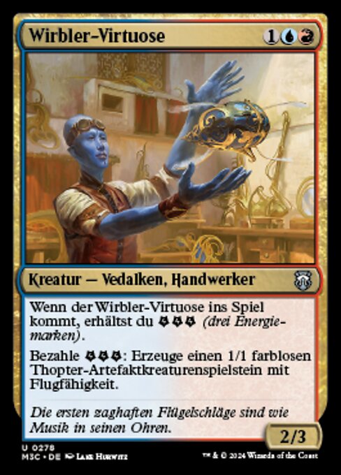 Whirler Virtuoso (Modern Horizons 3 Commander #278)