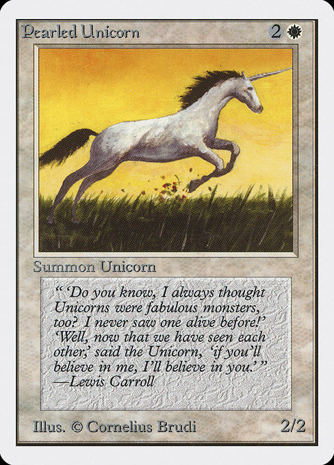 Licorne nacrée|Pearled Unicorn