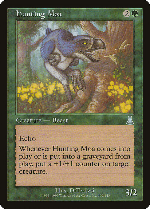 Hunting Moa card image