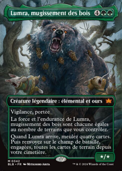 Lumra, Bellow of the Woods (Bloomburrow #342)