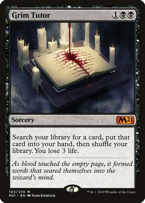 Grim Tutor (m21) 103