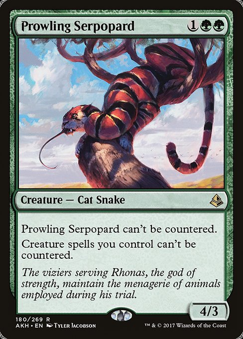 Prowling Serpopard (Amonkhet #180)