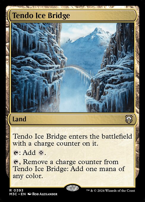 Tendo Ice Bridge (Modern Horizons 3 Commander #393)