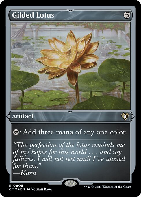 Lotus doré|Gilded Lotus