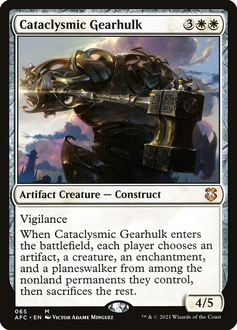 Cataclysmic Gearhulk (Forgotten Realms Commander #65)