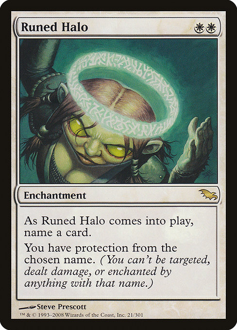 Runed Halo (Shadowmoor #21)