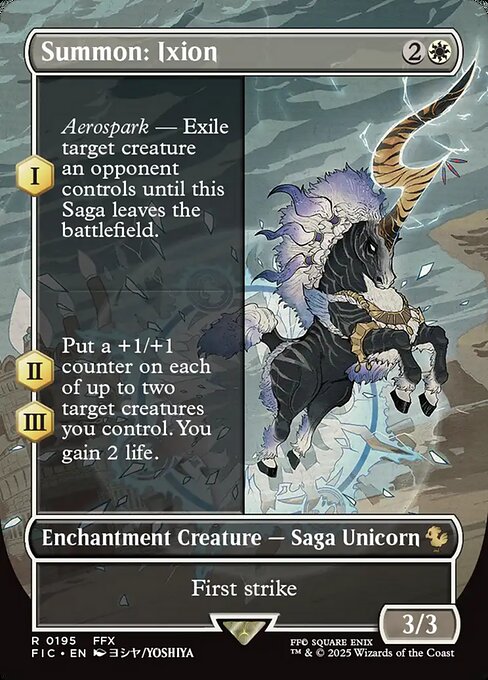 Summon: Ixion (Final Fantasy Commander #195)