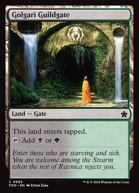 Golgari Guildgate (Foundations)